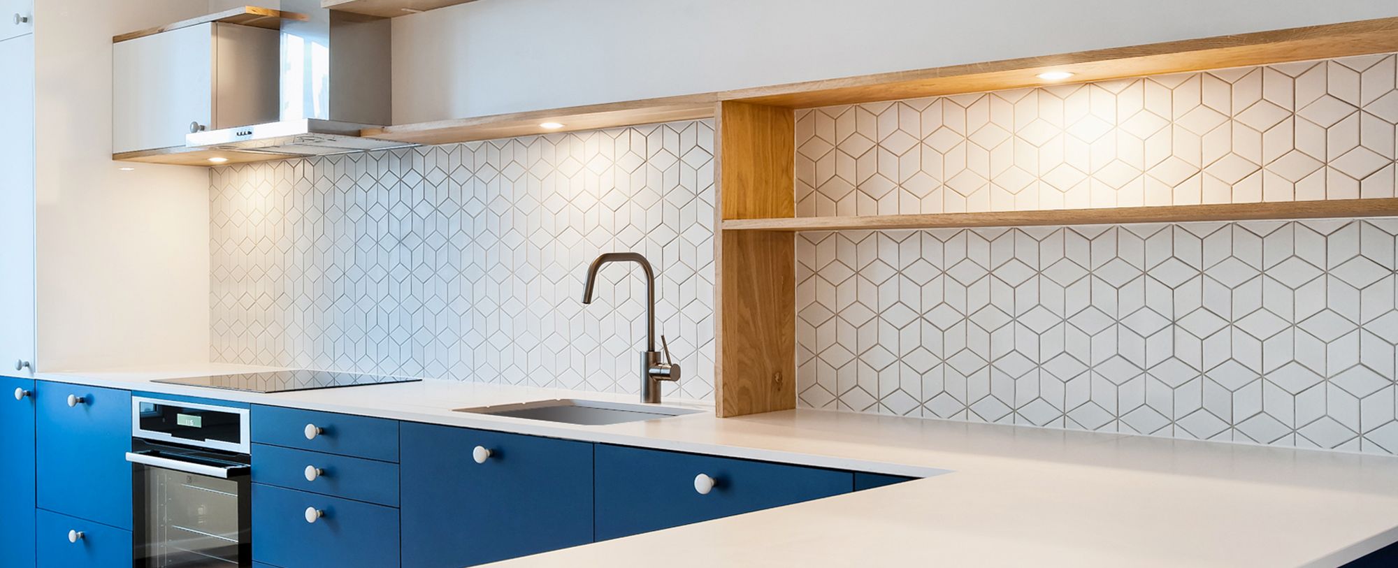 Carreaux Petits Losanges de 6 cm en grs X Normandy Ceramics, col.nG-2S