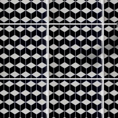 Dcor n58 - 10x10 - col NOIR